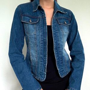 Vintage Miss Lili blue denim jacket